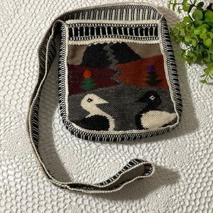 Vintage Woven embroidered purse